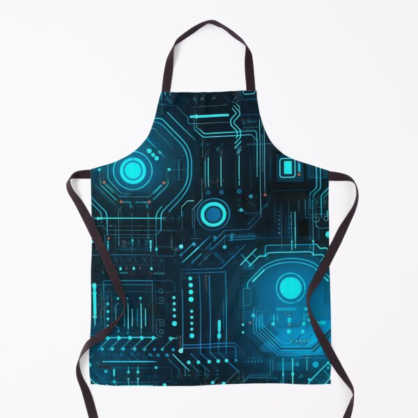 Item preview, xSeamless Pattern Beyond Interfaces: Futuristic Digital Art Unleashed designed and sold by AlienSkinEyes.