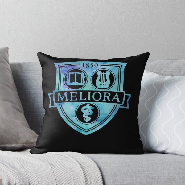 Item preview, Meliora University of Rochester Watercolor Logo  in Blue designed and sold by HillComPetition.