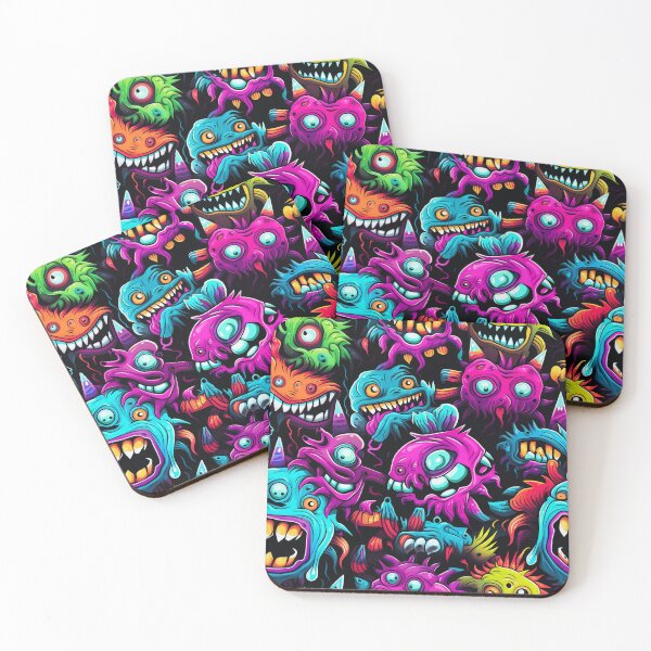 Item preview, Halloween Monsters designed and sold by Devilscrib Design.