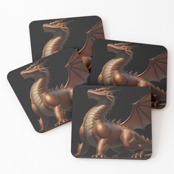 Item preview, Brown Dragon - Black T designed and sold by LuizSilva1983.
