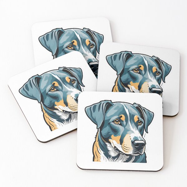Item preview, Catahoula leopard dog designed and sold by Inari Designs.