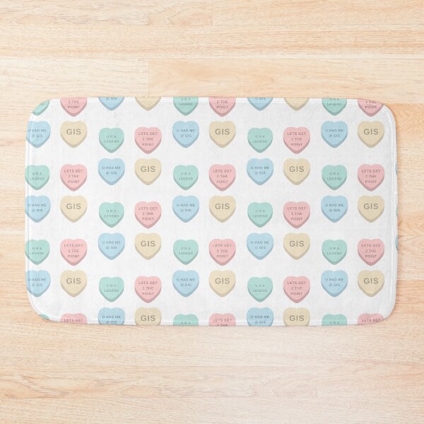 Item preview, GIS Candy Hearts Design 2 designed and sold by lawlessdesign.