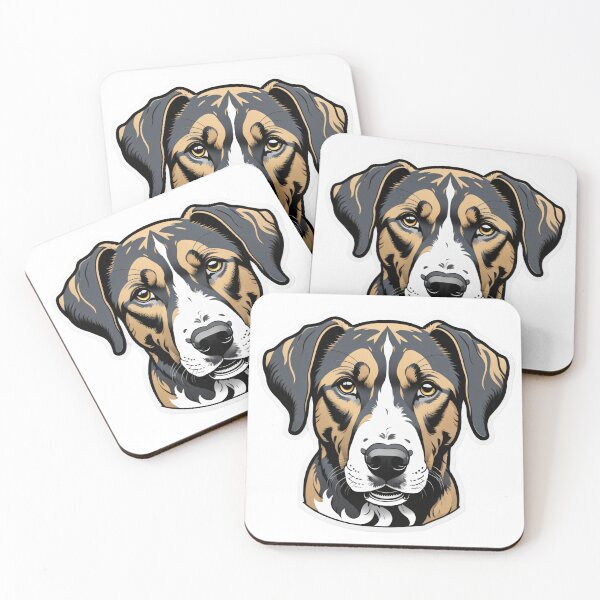 Item preview, Catahoula leopard dog designed and sold by Inari Designs.