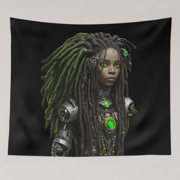 Item preview, Dreadlock future tech Female 3 designed and sold by Rothnaric.