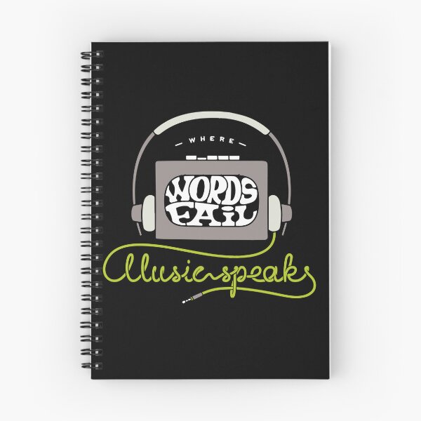 Item preview, Words Fail - Music Speaks designed and sold by ImagineDesign11.