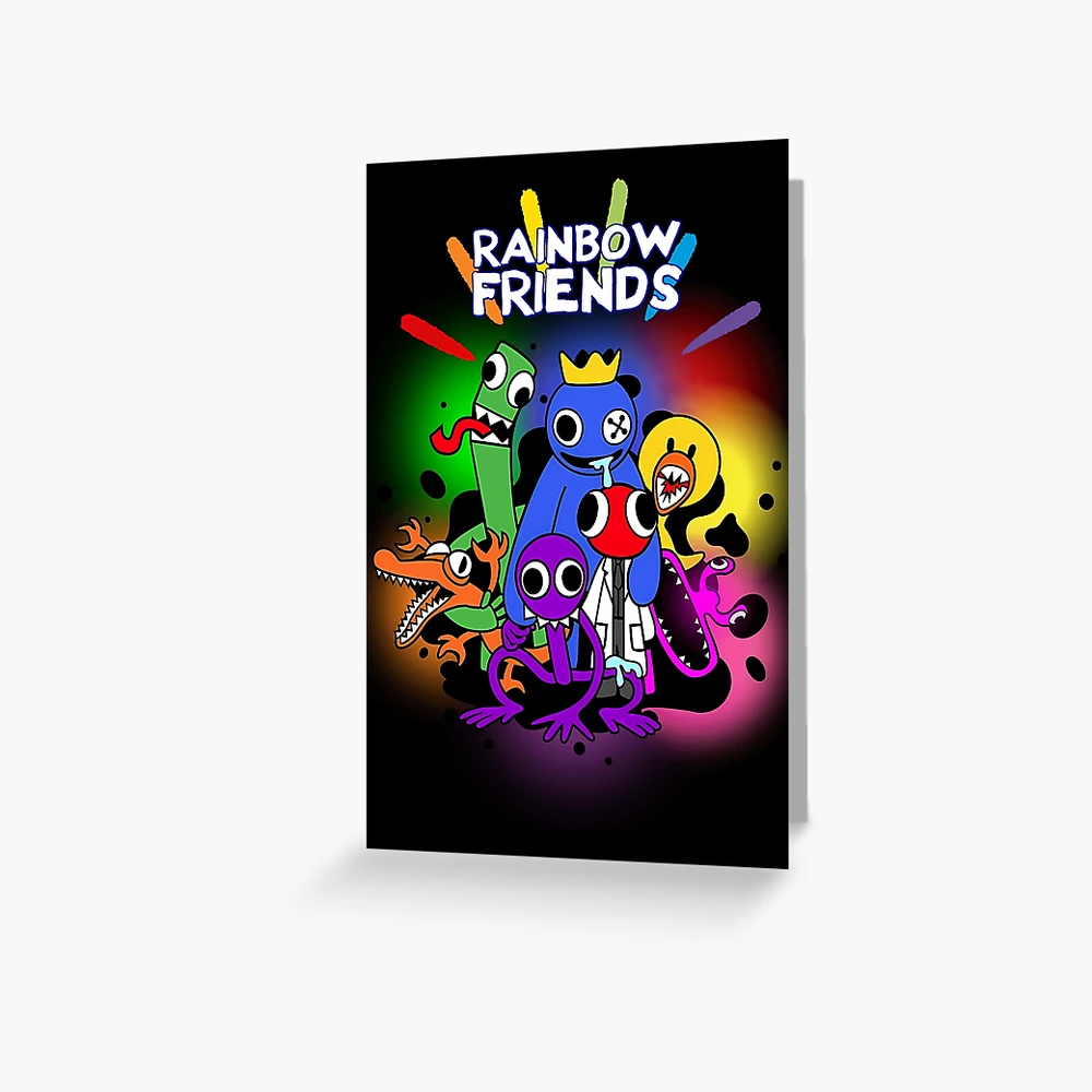 Rainbow Friends Purple (Friendly) | Greeting Card