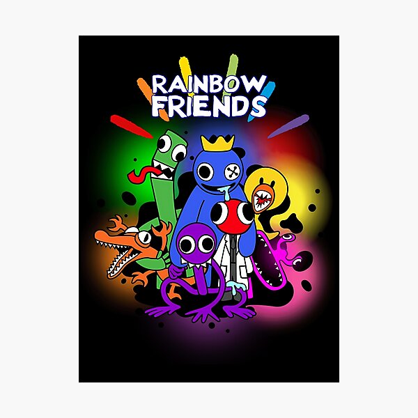 Rainbow Friends Purple (Friendly) | Photographic Print