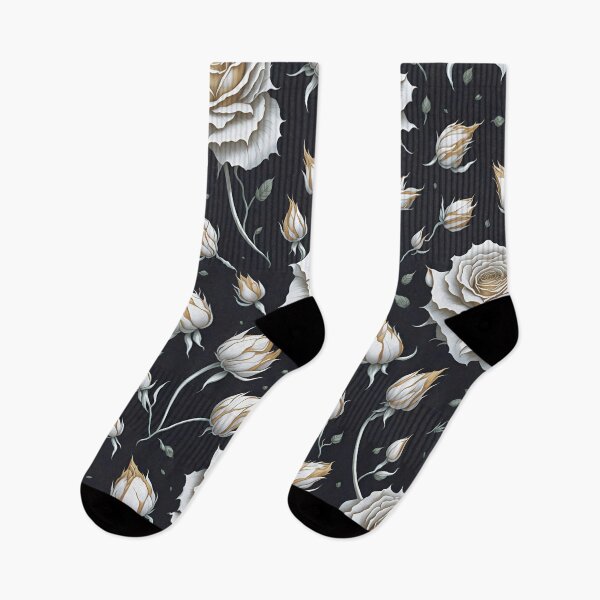 Item preview, Golden & White Petal Delights! designed and sold by MeowtifullyCute.