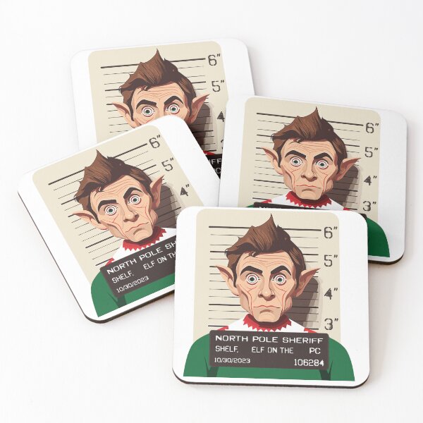 Item preview, Elf Mugshot designed and sold by Crazy-Squirrel1.