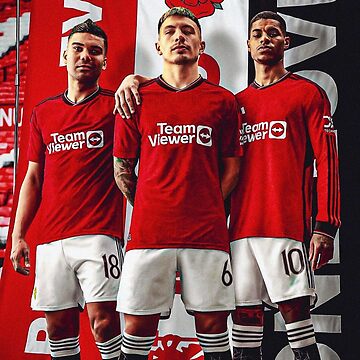 Manchester United Home Shirt 2022-23 with Martinez 6 printing