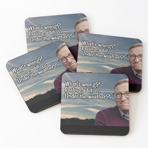 Item preview, Bill Gates - Under The Weather designed and sold by Graphic-Funny-T.