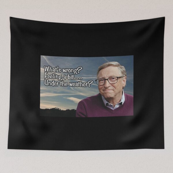 Item preview, Bill Gates - Under The Weather designed and sold by Graphic-Funny-T.