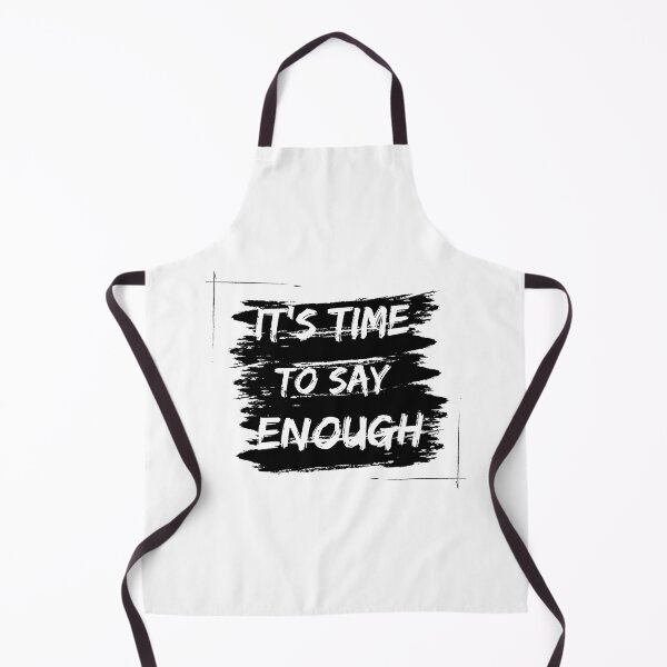 Item preview, It's Time to Say Enough (Unique Classic T-shirt) designed and sold by imimshop.