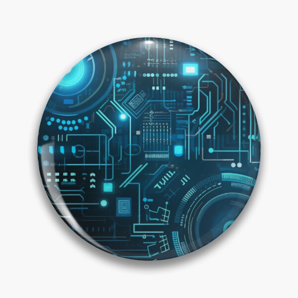 Item preview, xSeamless Pattern Beyond Interfaces: Futuristic Digital Art Unleashed designed and sold by AlienSkinEyes.