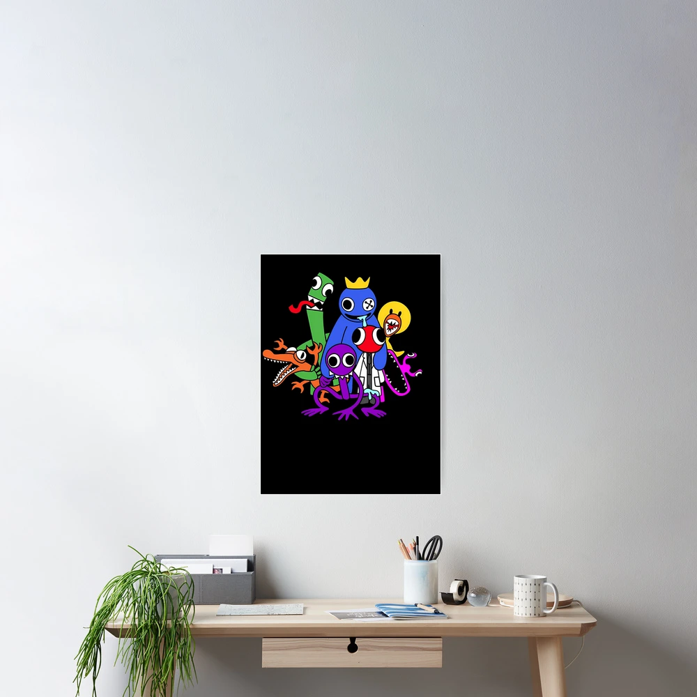 Rainbow Friends Hug it Out  Art Board Print for Sale by