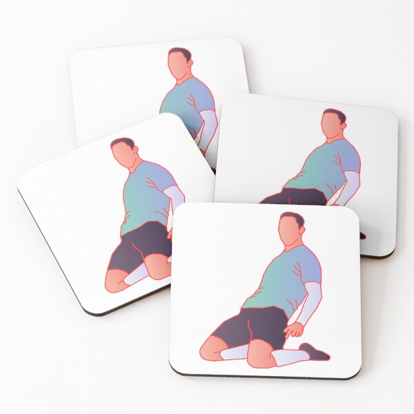 Item preview, Coloured Celebrating Player | Player Celebration designed and sold by Football Stickers World.