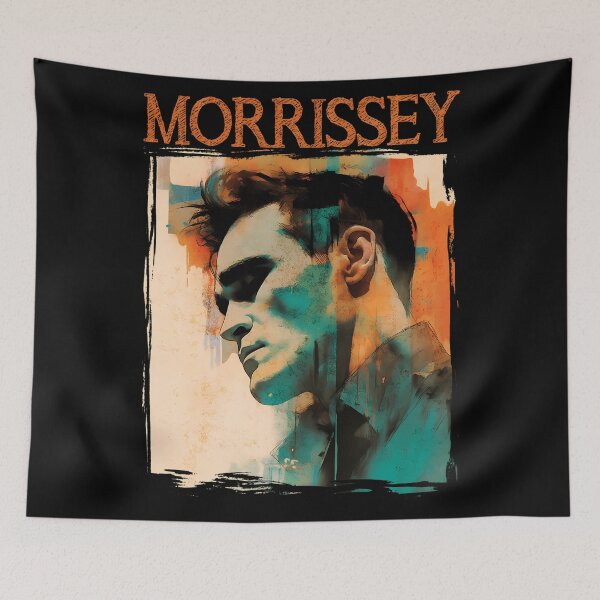 Item preview, morrissey 80s 90s moz illustration art work designed and sold by ArtFashionAi.