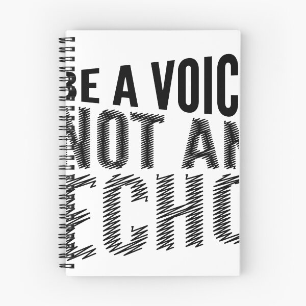 Item preview, Be a Voice Not an Echo designed and sold by CreativeAngel.