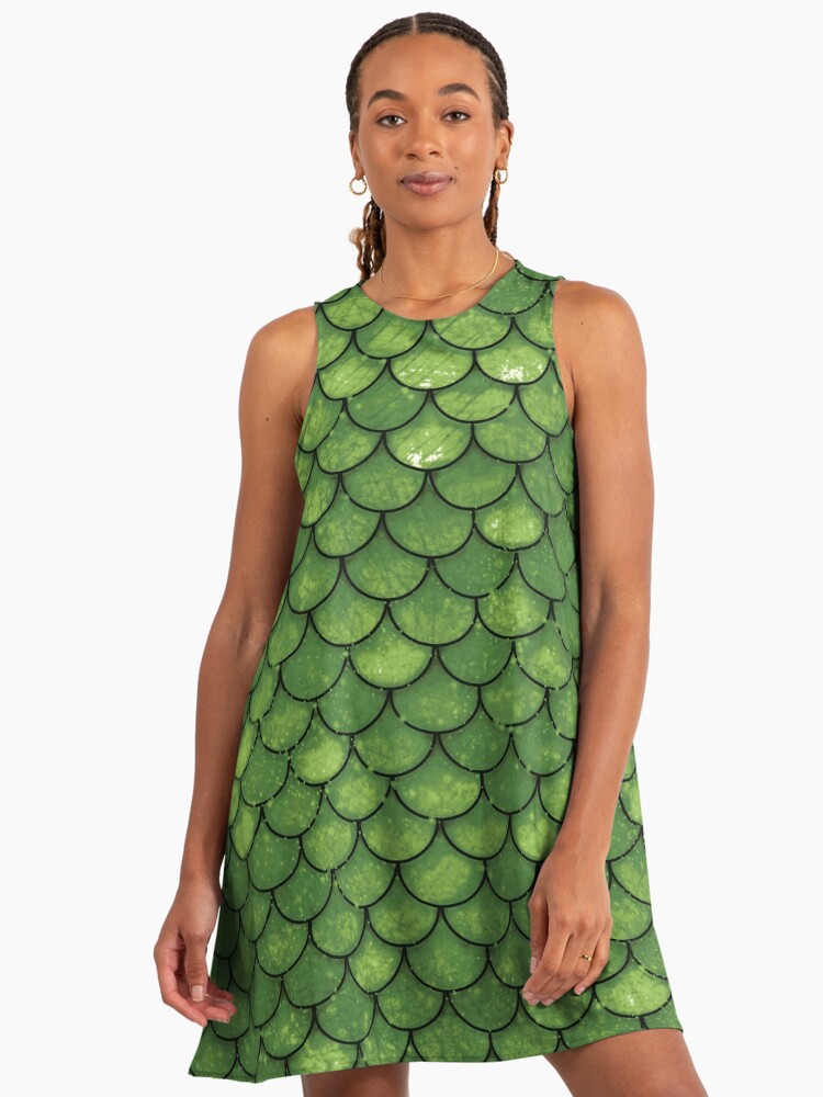 chinese dress ladies Pink mermaid scales dress – Bethanys Boutiques main image 0