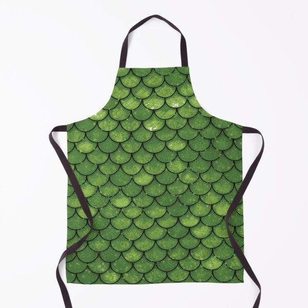 Item preview, Mermaid Scales Mossy Green designed and sold by Karin Taylor.