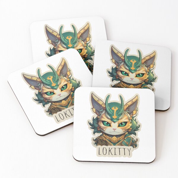Item preview, lokitty manga style designed and sold by DocPakka.