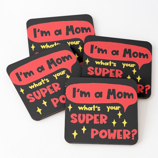 Item preview, I'am Super Mom Funny designed and sold by qiarafasces.