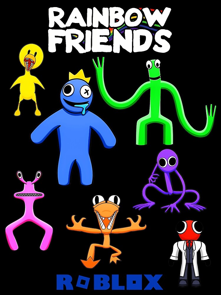 rainbow friends game  Poster for Sale by azayladeiro