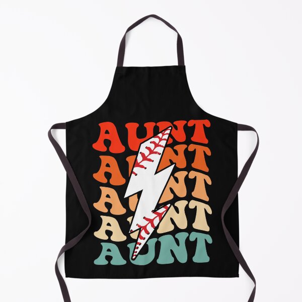 Item preview, Baseball Aunt Retro Groovy Lightning Bolt Mother's Day designed and sold by Christina-grich.