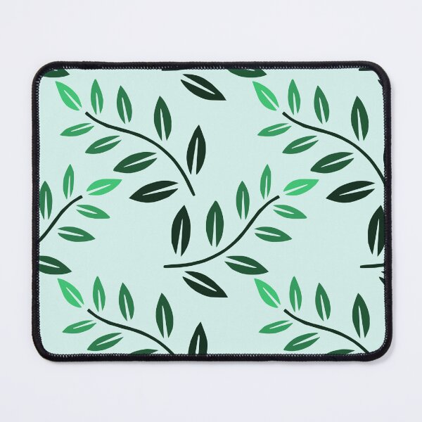 Item preview, Tiny leaf design with light green background  designed and sold by Chirayu1111.