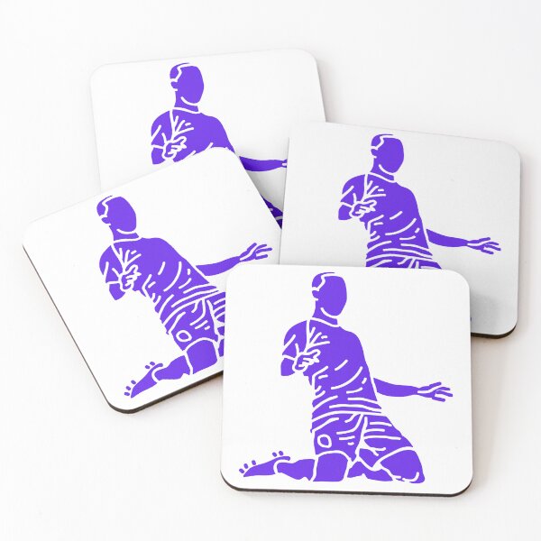 Item preview, Blue Celebrating Player | Player Celebration designed and sold by Football Stickers World.