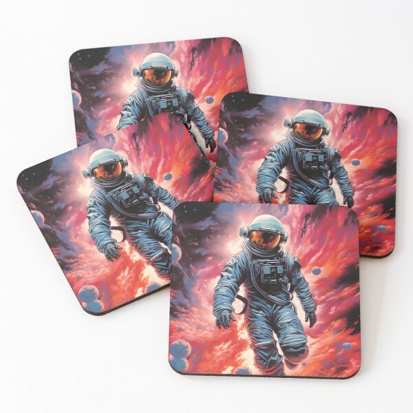Item preview, Astronaut Hovering Amidst the Nebula designed and sold by Je-we.