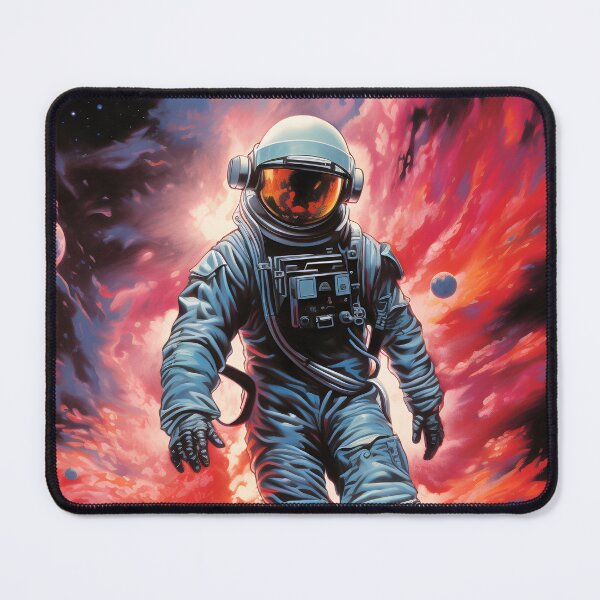 Item preview, Astronaut Hovering Amidst the Nebula designed and sold by Je-we.