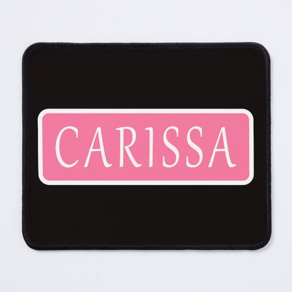 Item preview, Carissa Name designed and sold by Jeallan Designs.