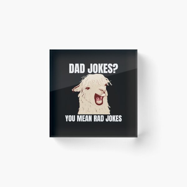 Item preview, Dad Jokes You Mean Rad Jokes Funny Llama designed and sold by sleekartist.