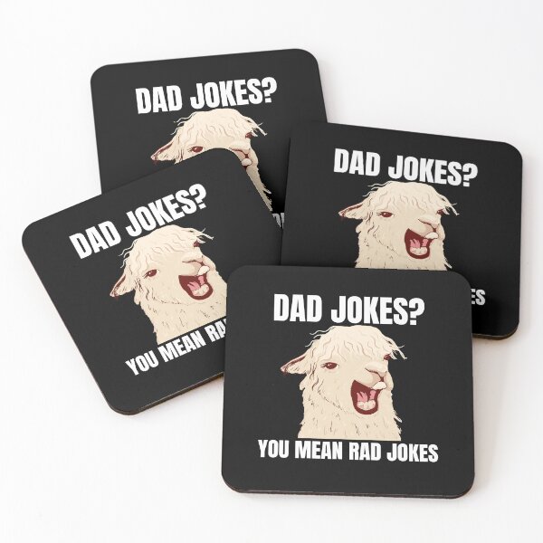 Item preview, Dad Jokes You Mean Rad Jokes Funny Llama designed and sold by sleekartist.