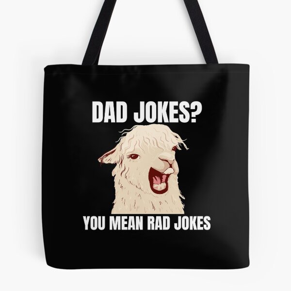 Item preview, Dad Jokes You Mean Rad Jokes Funny Llama designed and sold by sleekartist.