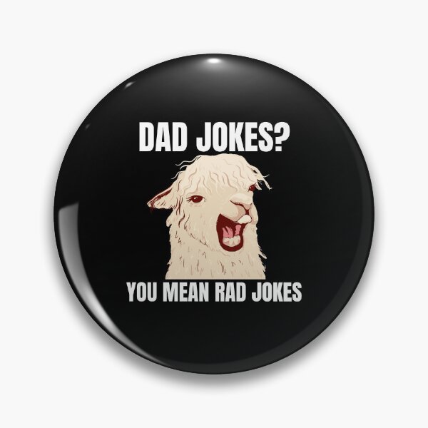 Item preview, Dad Jokes You Mean Rad Jokes Funny Llama designed and sold by sleekartist.