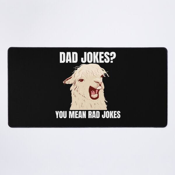 Item preview, Dad Jokes You Mean Rad Jokes Funny Llama designed and sold by sleekartist.