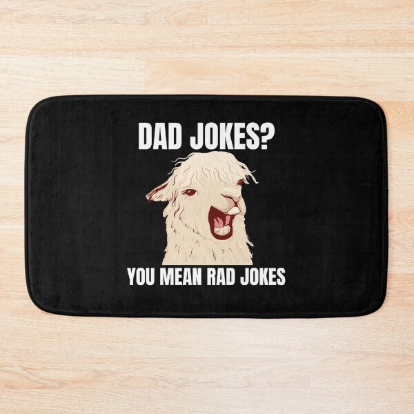 Item preview, Dad Jokes You Mean Rad Jokes Funny Llama designed and sold by sleekartist.