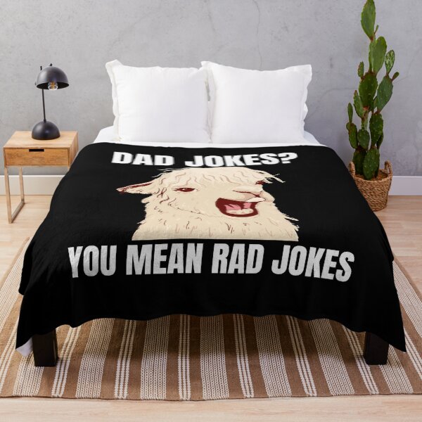 Item preview, Dad Jokes You Mean Rad Jokes Funny Llama designed and sold by sleekartist.