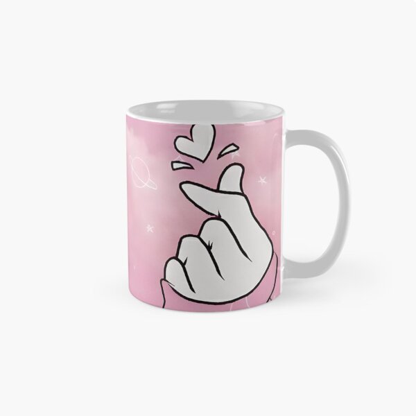 Item preview, Korean Heart Gesture Cute Korean Love designed and sold by ChainsArt.