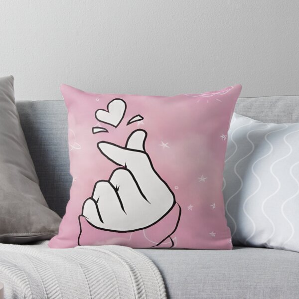 Item preview, Korean Heart Gesture Cute Korean Love designed and sold by ChainsArt.
