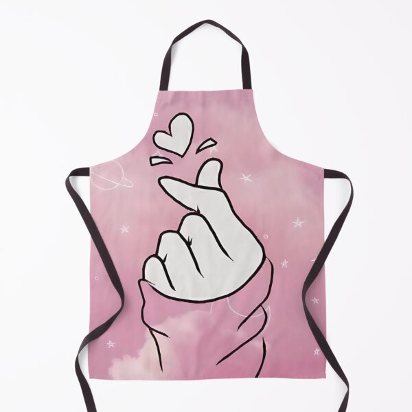 Item preview, Korean Heart Gesture Cute Korean Love designed and sold by ChainsArt.