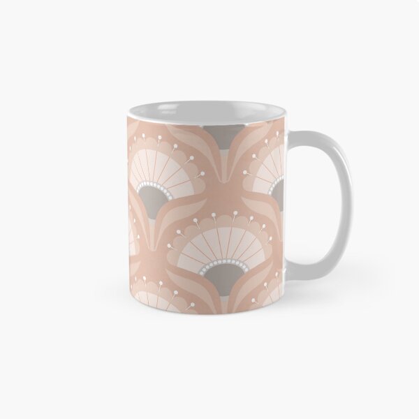 Item preview, Mod Art Deco Flower S2 - 2 Brandy designed and sold by Carina Parry Studios.
