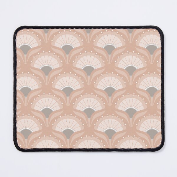Item preview, Mod Art Deco Flower S2 - 2 Brandy designed and sold by Carina Parry Studios.