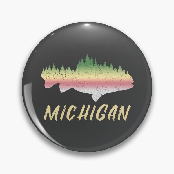 Item preview, Michigan Trout Fishing Rainbow Trout Fly Fishing designed and sold by JBDeszigns.