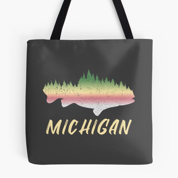 Item preview, Michigan Trout Fishing Rainbow Trout Fly Fishing designed and sold by JBDeszigns.