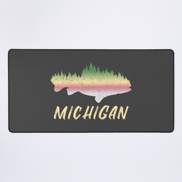 Item preview, Michigan Trout Fishing Rainbow Trout Fly Fishing designed and sold by JBDeszigns.