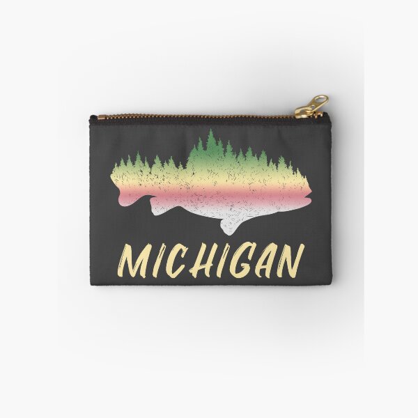 Item preview, Michigan Trout Fishing Rainbow Trout Fly Fishing designed and sold by JBDeszigns.