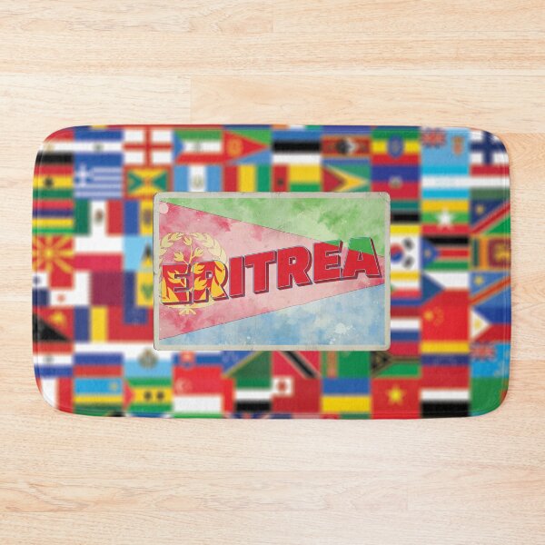 Item preview, Eritrea Vintage style retro souvenir designed and sold by DeveloperProp0.